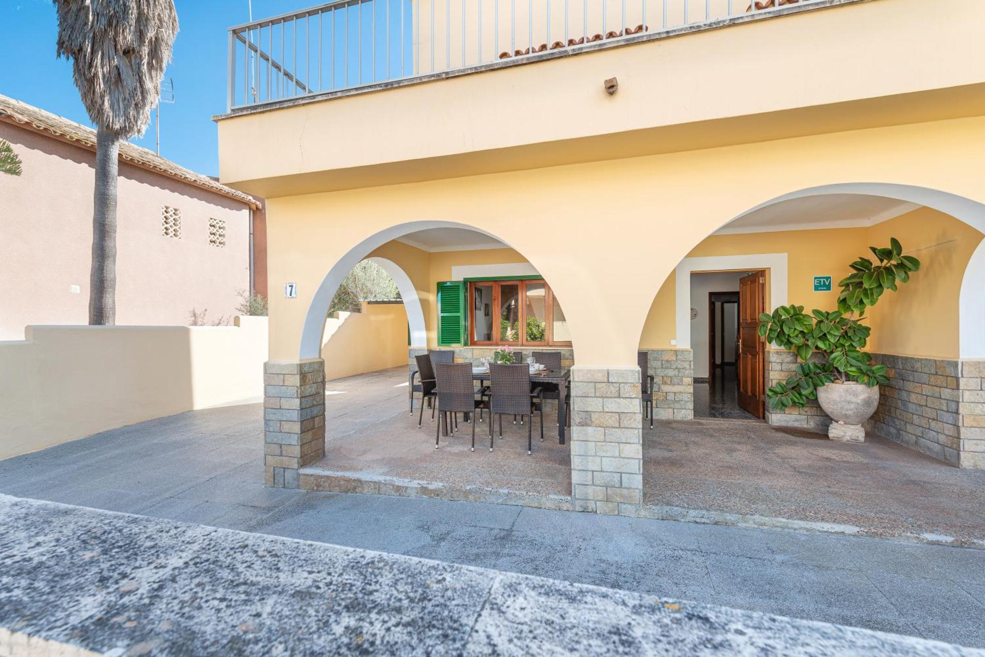 Tradicional Villa Calamar 7 Portocolom  Exterior foto