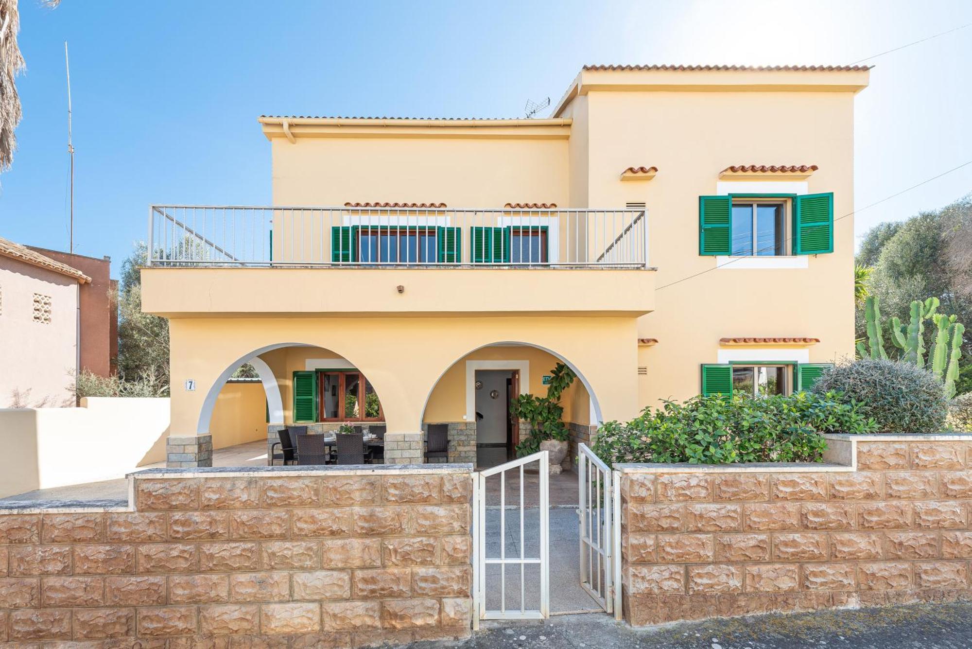 Tradicional Villa Calamar 7 Portocolom  Exterior foto